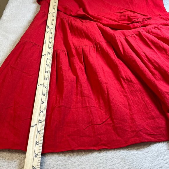 Fancy Inn‎ New Womans Size Medium Lightweight Dress With Pockets Tiered NWT - Picture 7 of 10